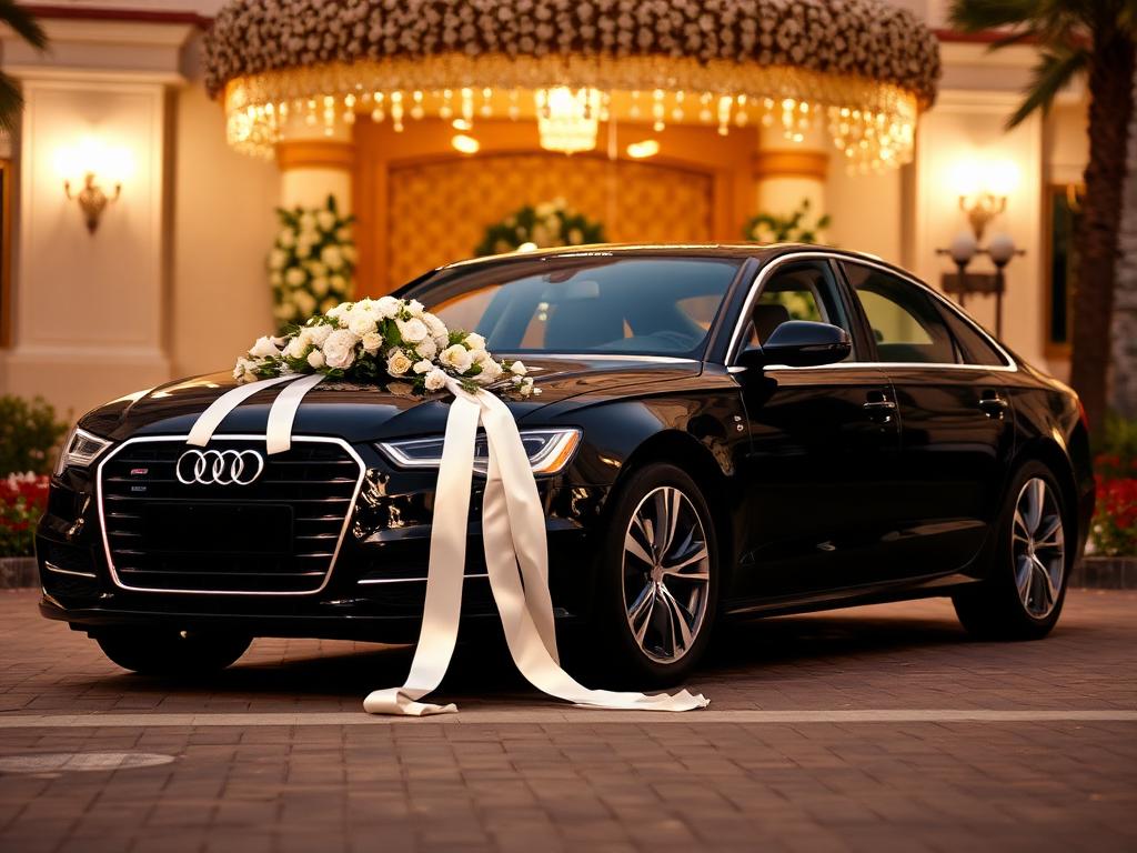 Audi A6 / A8 on rent in Indore — Bride / Groom Ride